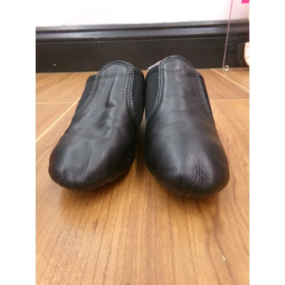 Pre-Owned Dance Jazz Shoes Dance Class Toddler 10M Child Slip On Leather Split
